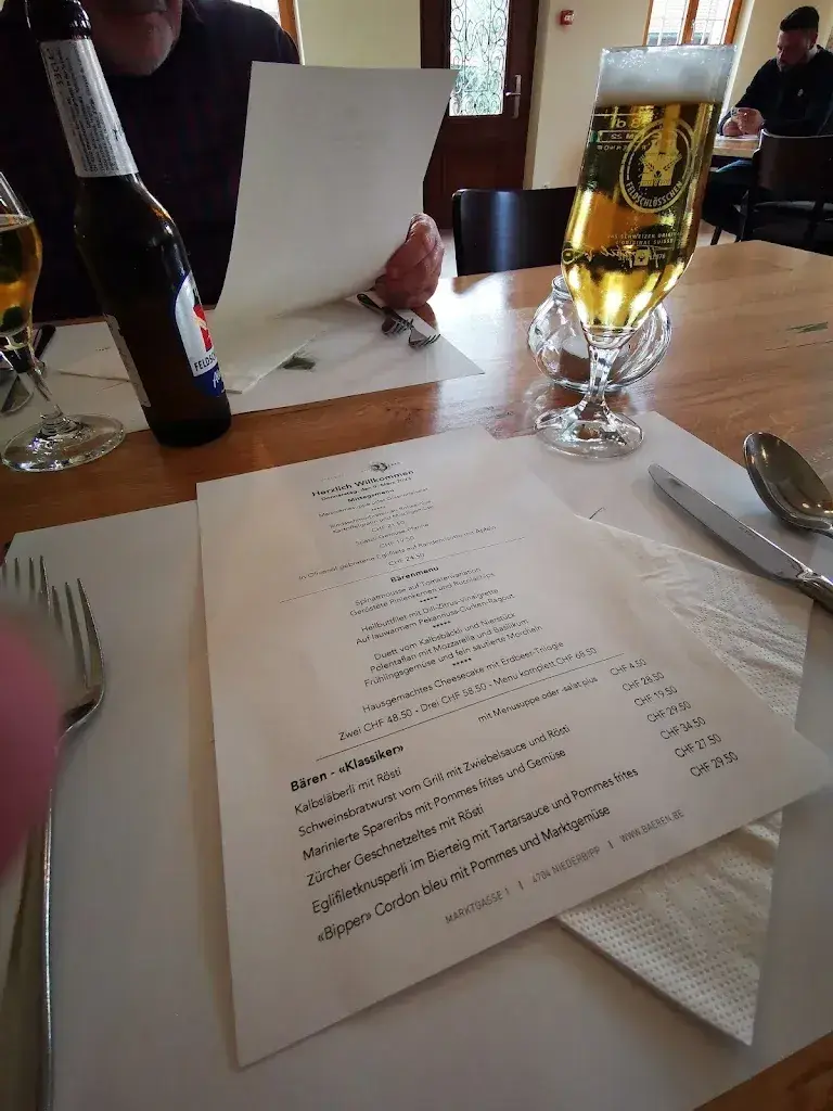 Menu_Hotel & Restaurant Bären_Niederbipp_image_2