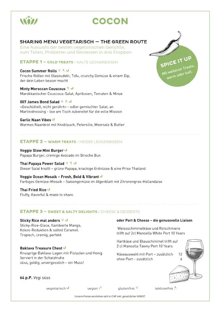 Menu_Restaurant Cocon_Meisterschwanden_imagen_3