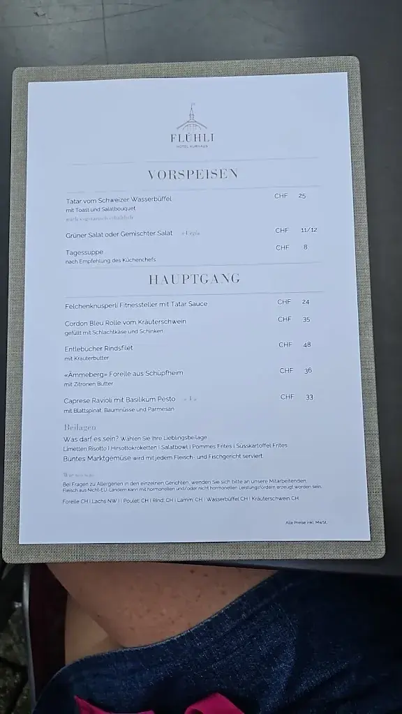 FLÜHLI Hotel Kurhaus_Flühli_menu_image_1