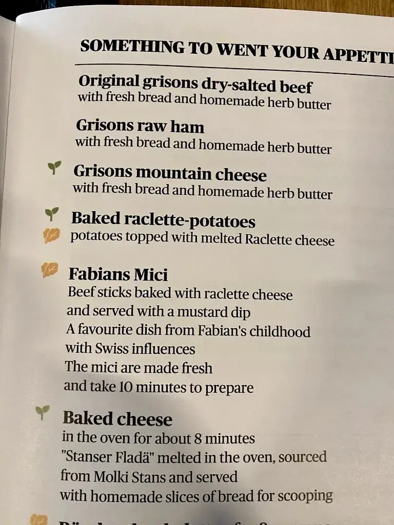 Menu_Restaurant Bündnerland Luzern_Luzern_image_4