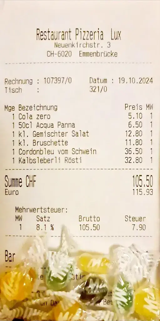 LUX Restaurant & Pizzeria restaurant in Emmen