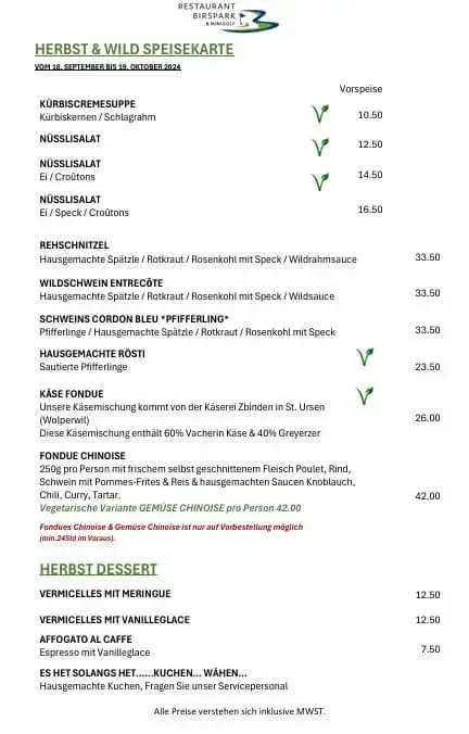Menu_Restaurant Birspark & Minigolf Aesch_Aesch_image_3