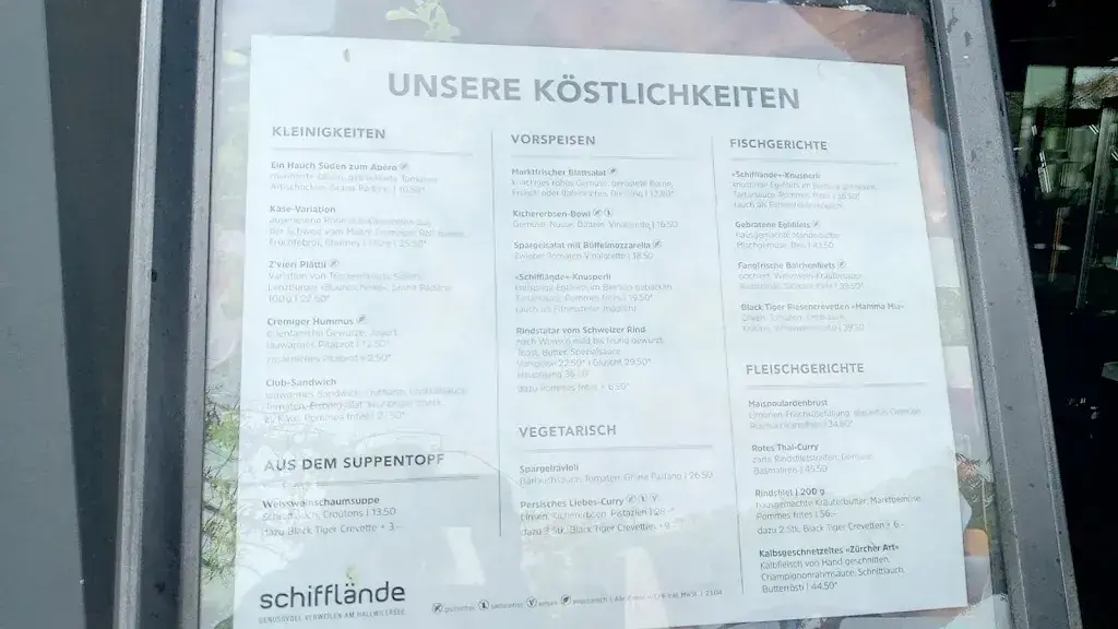 Schifflände ristorante a Birrwil