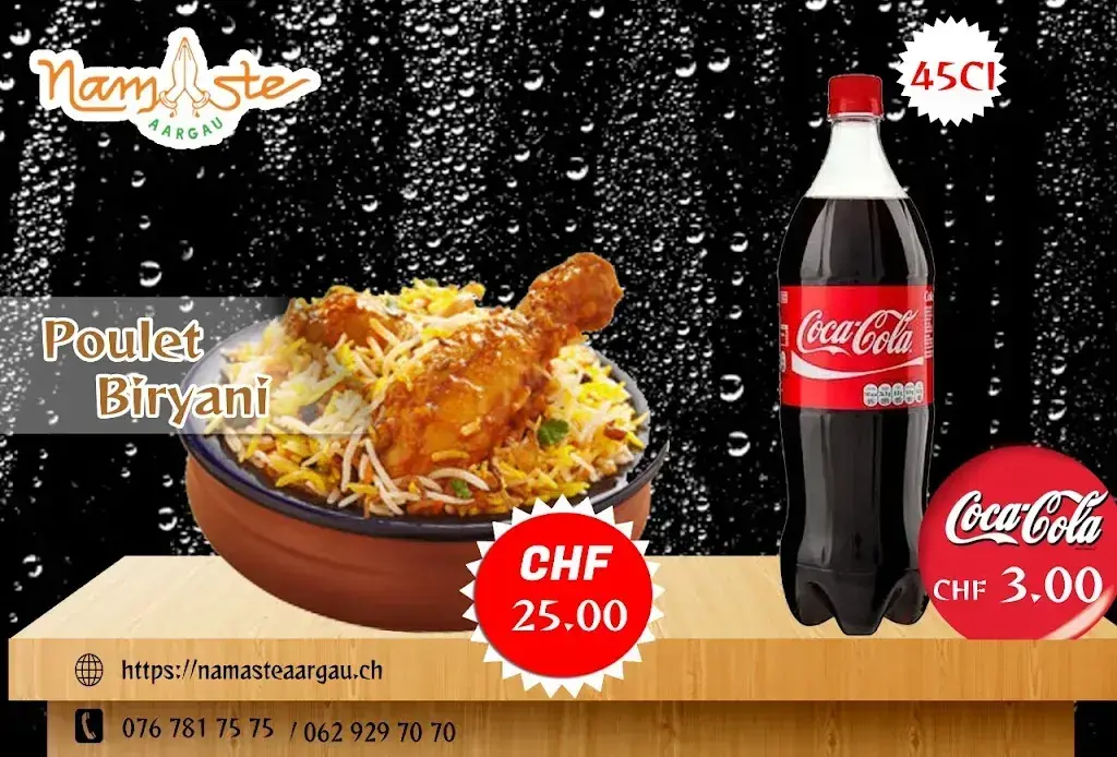 Menu_Namaste Aargau Indian Food_Reinach_image_1