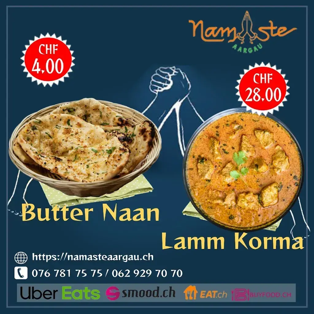 Menu_Namaste Aargau Indian Food_Reinach_image_2