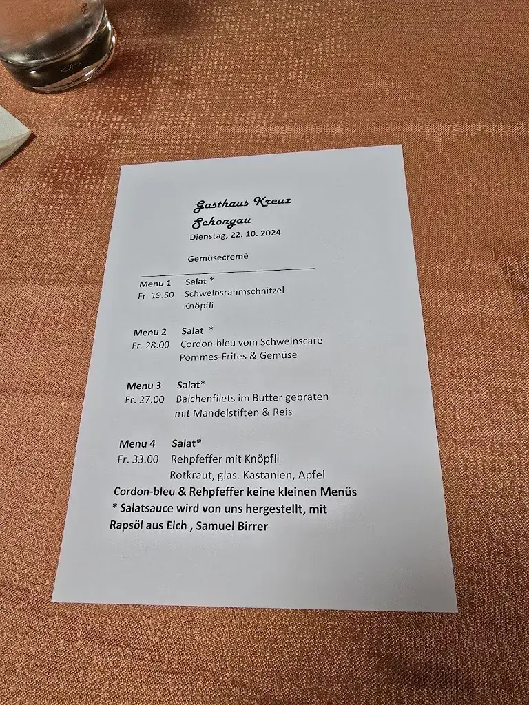 Menu_Restaurant Kreuz_Schongau_image_2