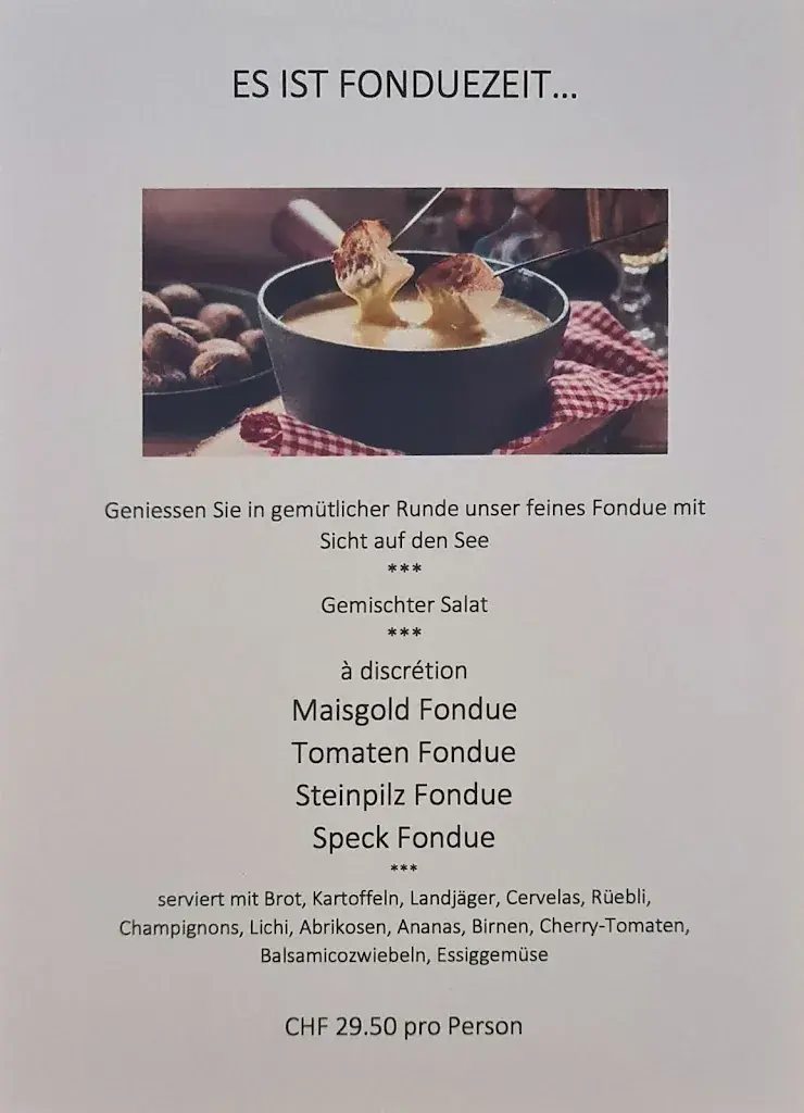 Badirestaurant Cloud 1 Seebad Baldegg restaurant à Baldegg