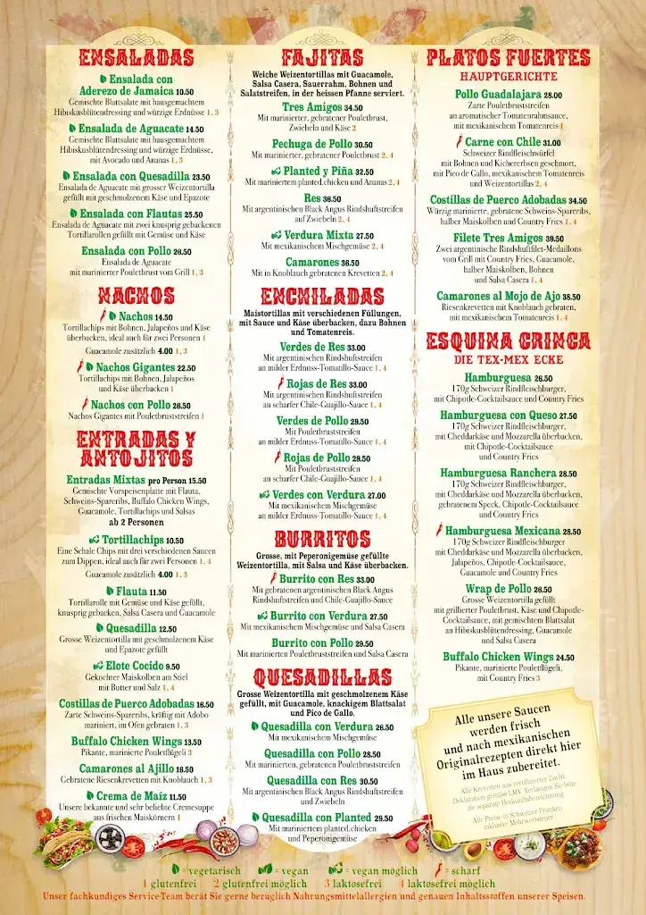 Restaurant Ebikon - Tres Amigos restaurant à Ebikon