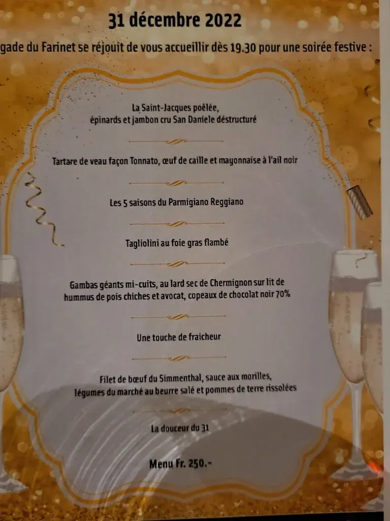 Menu_Restaurant Le Farinet_Crans-Montana_immagine_4