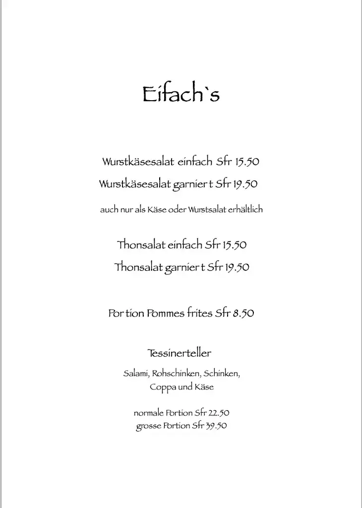 Menu_Restaurant Café Casanova_Adligenswil_image_3