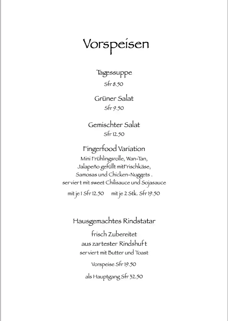 Menu_Restaurant Café Casanova_Adligenswil_image_4