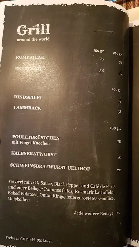 Menu_OX Grill Bier Wein_Adligenswil_image_4