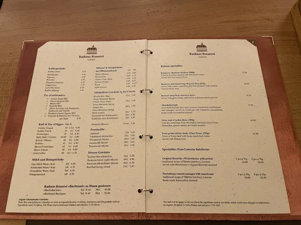 Menu_Rathaus Brauerei_Luzern_imagen_2