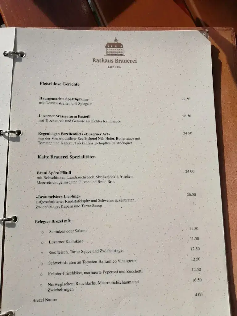 Menu_Rathaus Brauerei_Luzern_imagen_4