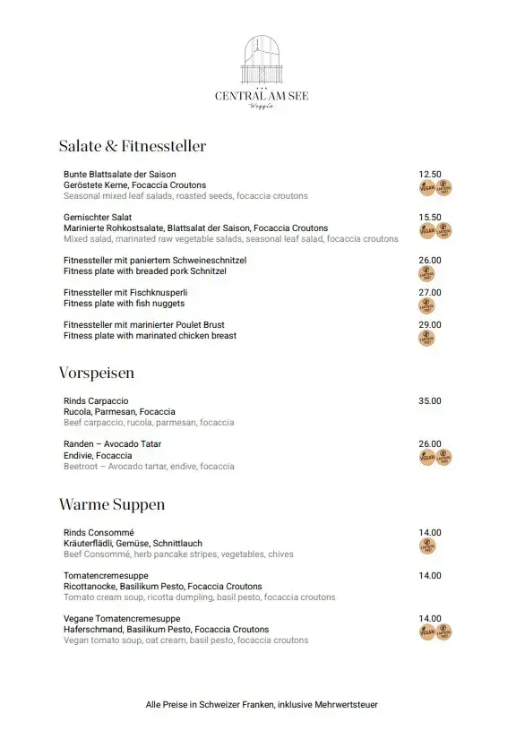 Menu_Central am See_Weggis_image_3