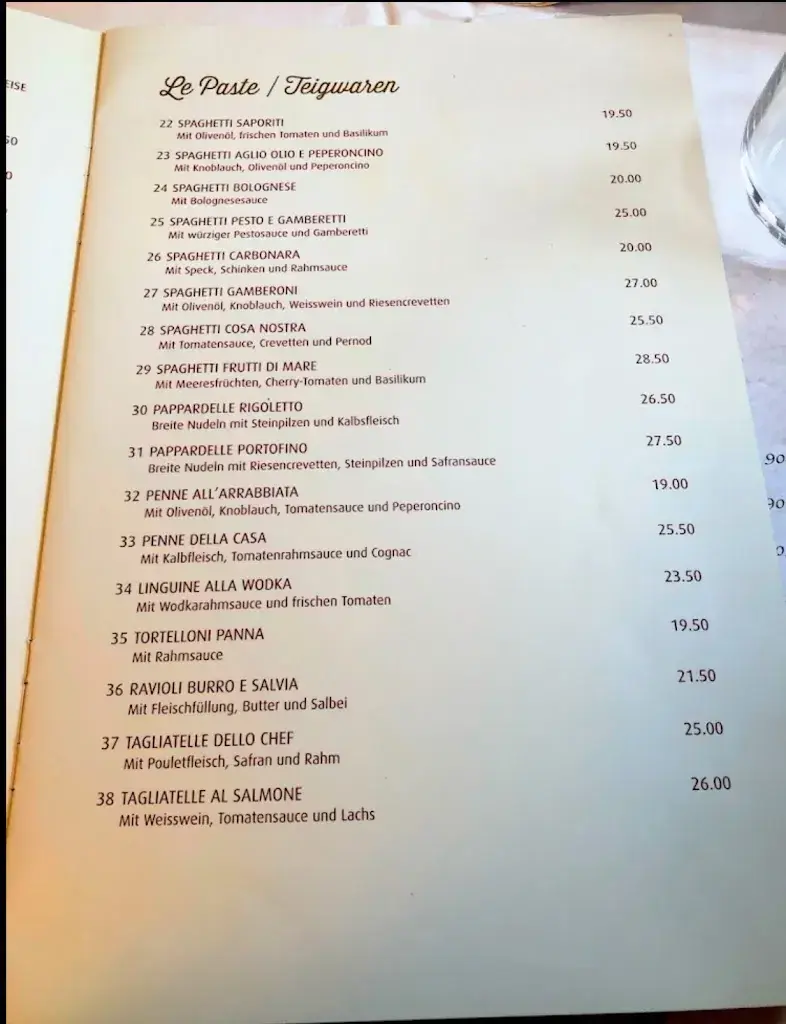 Nabucco restaurant à Hergiswil