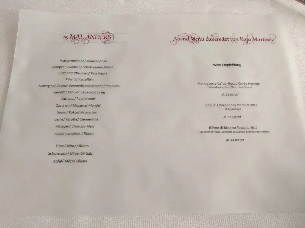 Enzian Restaurant in Horw