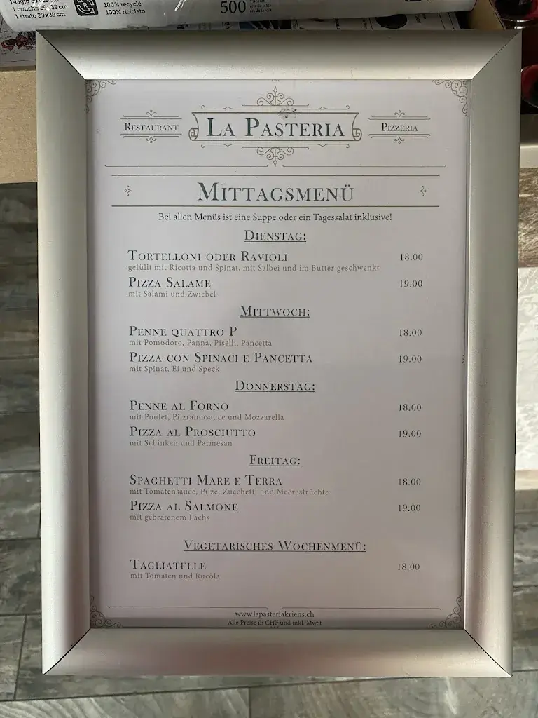 Menu_La Pasteria_Kriens_image_3