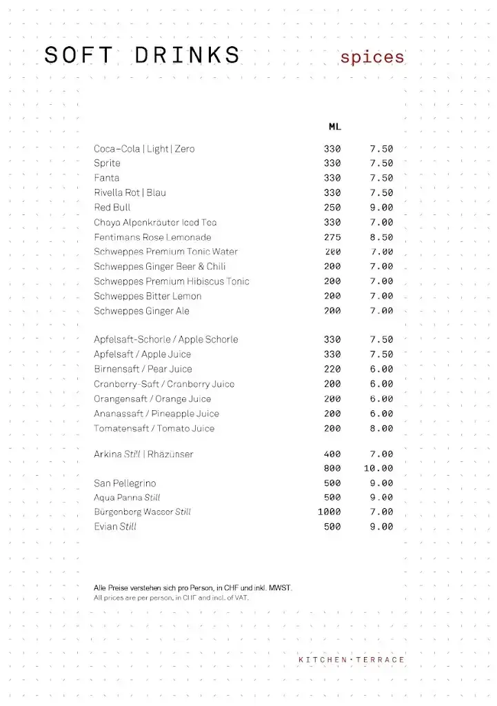 Menu_Spices Kitchen & Terrace_Obbürgen_image_2