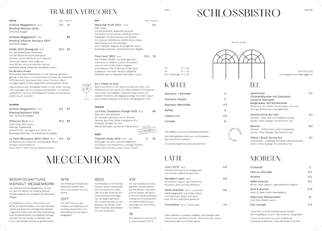 Menu_Schlossbistro Meggenhorn_Meggen_image_2