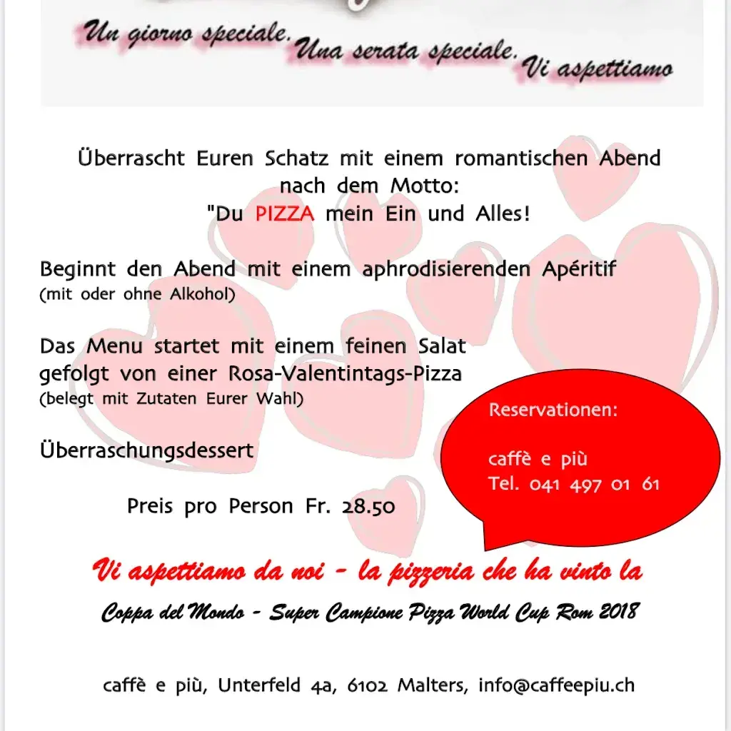 Menu_caffè e più - Pizzeria - Gelateria - Ristorante /Weltmeisterliche Pizzen - 18 Sorten Gelati_Malters_image_2