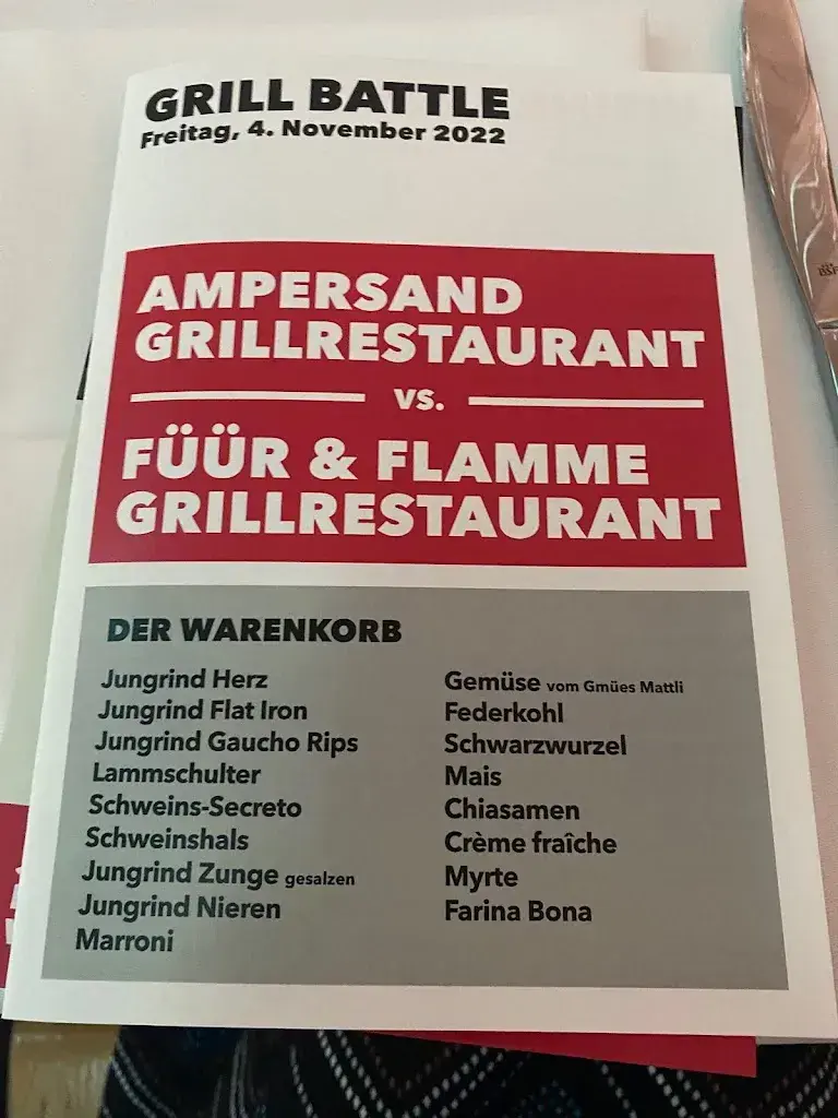 füür ond flamme Restaurant in Neudorf