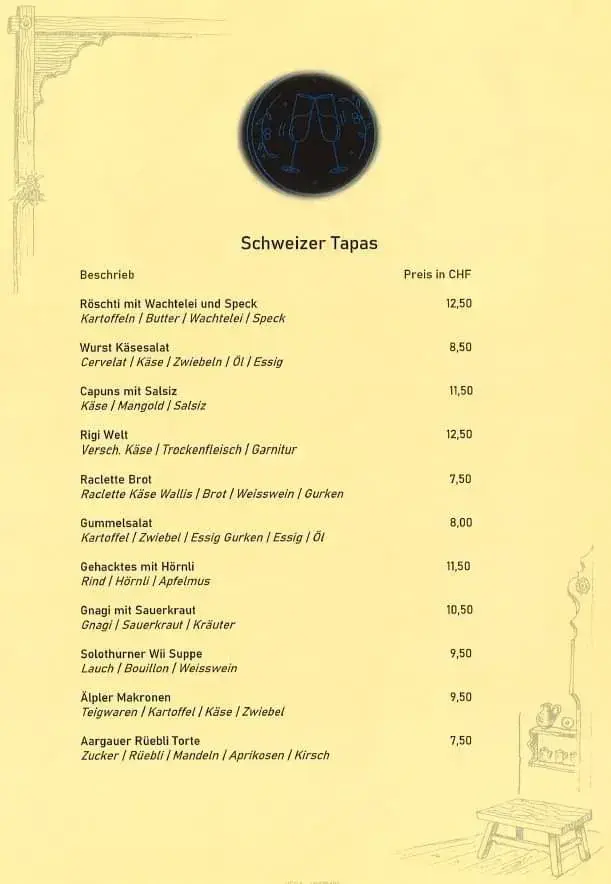 Menu_Nostalgie Bar_Vitznau_image_3