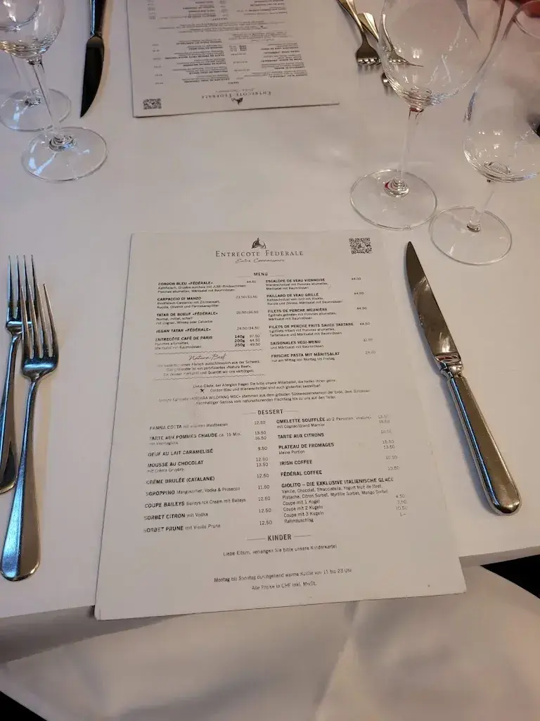 Menu_Entrecôte Fédérale_Bern_image_4