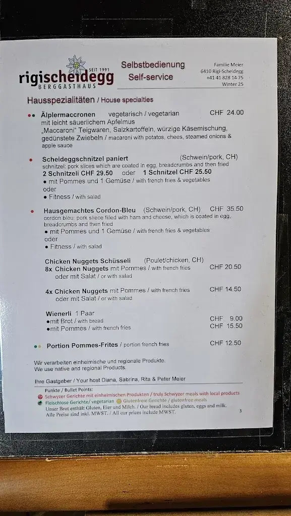 Menu_Berggasthaus Rigi Scheidegg, Peter Meier_Rigi Scheidegg_image_3