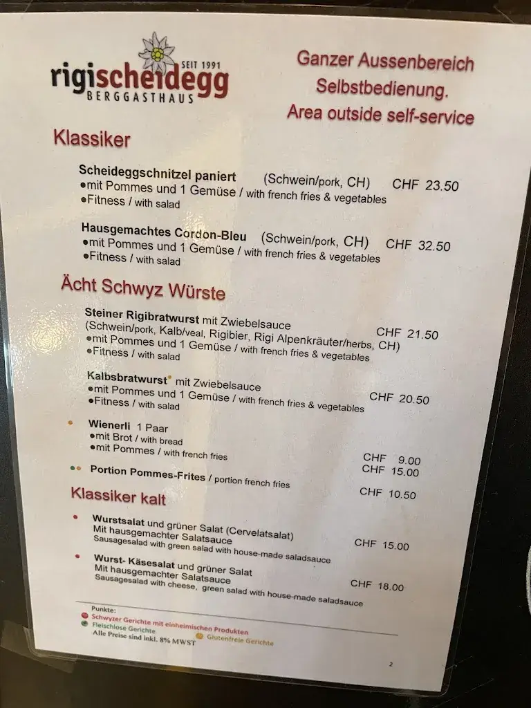 Menu_Berggasthaus Rigi Scheidegg, Peter Meier_Rigi Scheidegg_image_4