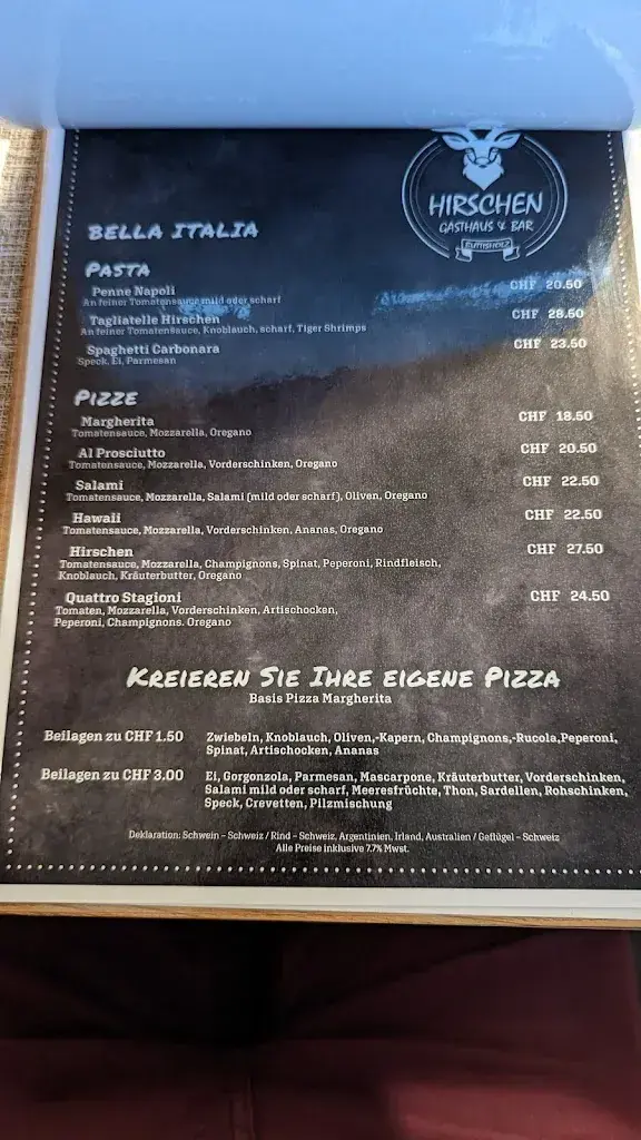 Menü_Gasthaus Hirschen_Buttisholz_Bild_2