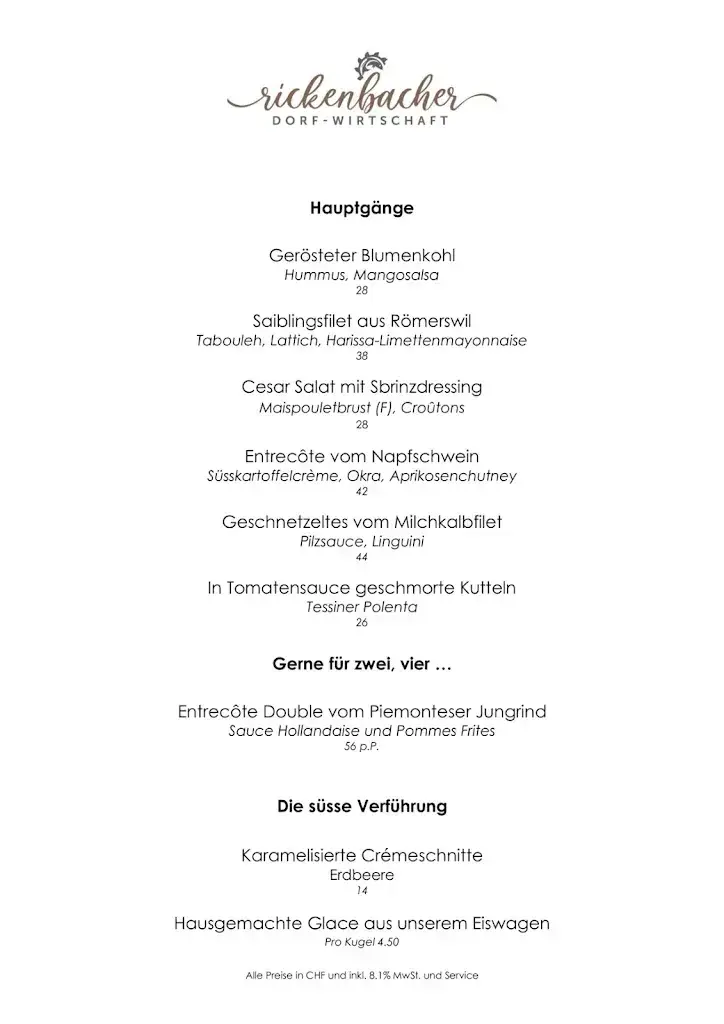 die rickenbacher DORF-WIRTSCHAFT_Rickenbach_menu_image_1
