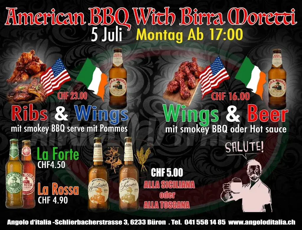 Restorante Angolo d'italia restaurant à Büron