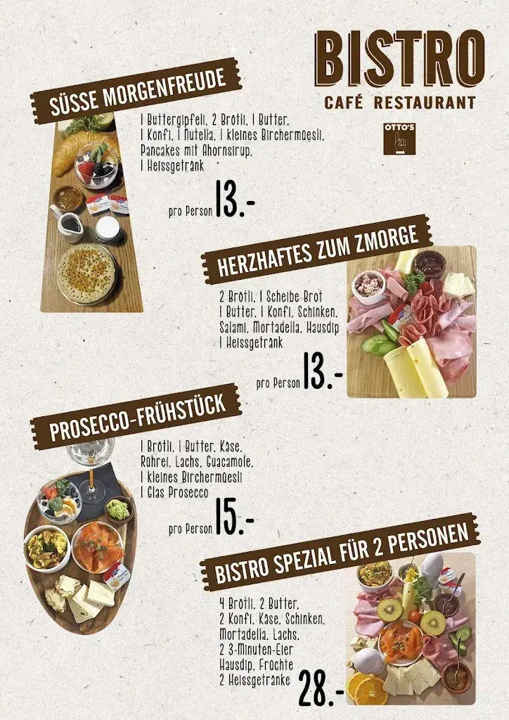 OTTO'S Bistro restaurant in Sursee