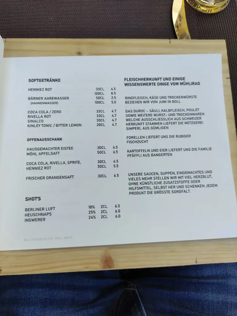 Menu_Restaurant Mühlirad_Bern_image_3