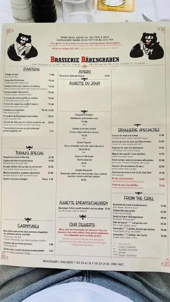 Menu_Brasserie Bärengraben_Bern_image_2