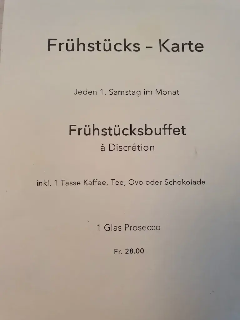 Cafe Konditorei Rhyner restaurant in Buchs