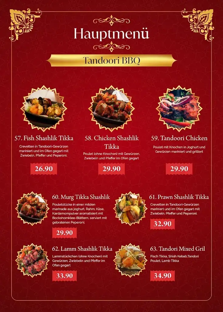 Indian Kitchen restaurant à Bern