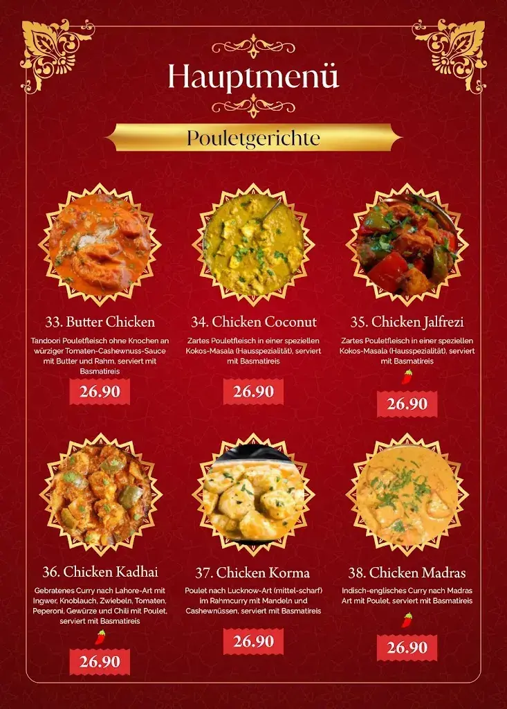Menu_Indian Kitchen_Bern_image_4