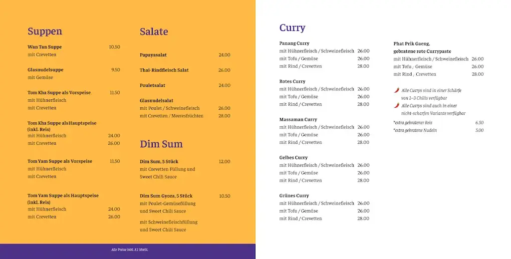 Menu_One Thai Curry_Buchs_image_2