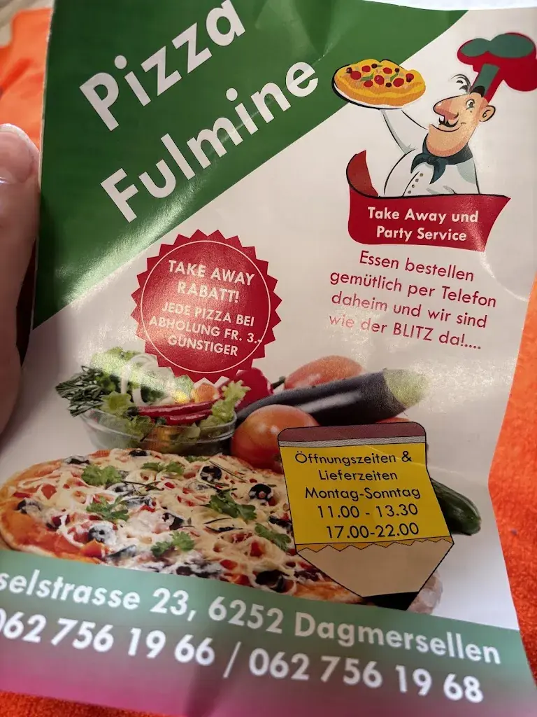 Pizza Fulmine Restaurant in Dagmersellen