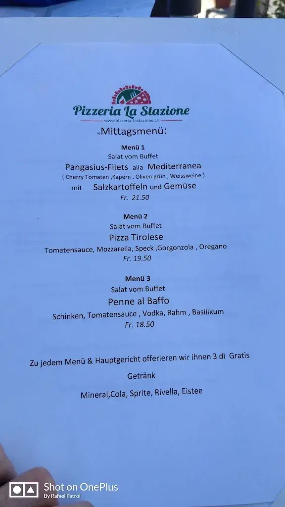 Menu_Restaurant-Pizzeria La Stazione_Dagmersellen_image_3