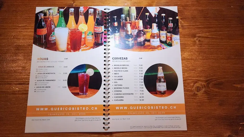 Menu_Qué Rico Bistro _Bern_image_4