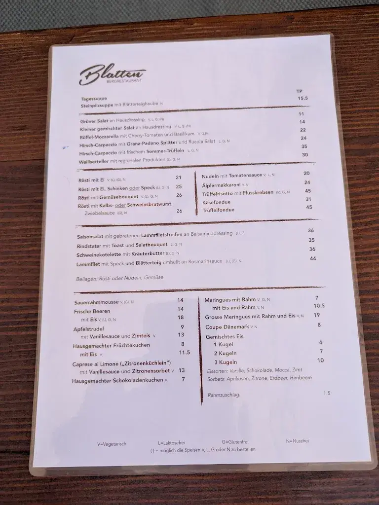 Bergrestaurant Blatten_Zermatt_menu_image_1