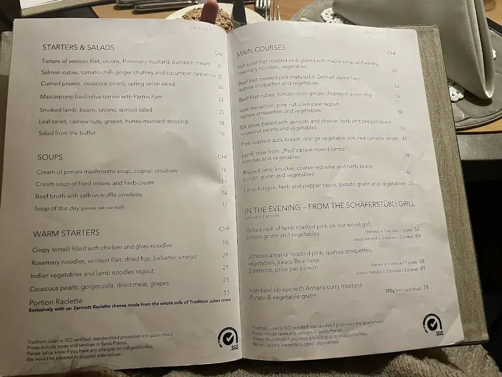 Menu_Restaurant Julen_Zermatt_image_3