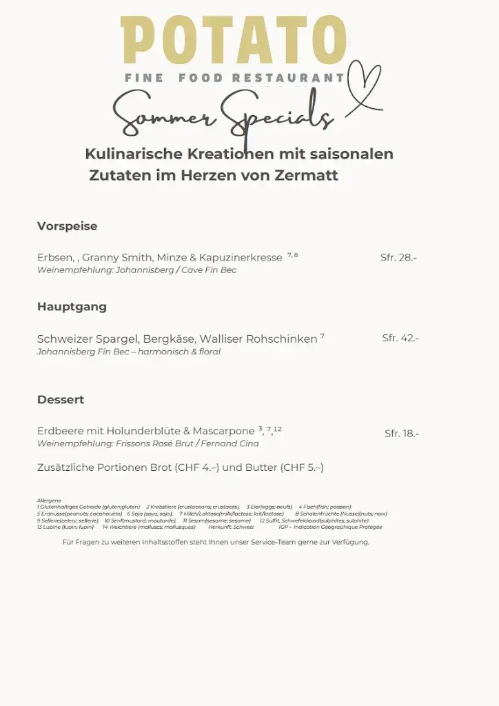 Menu_Potato Fine Food Restaurant_Zermatt_image_4