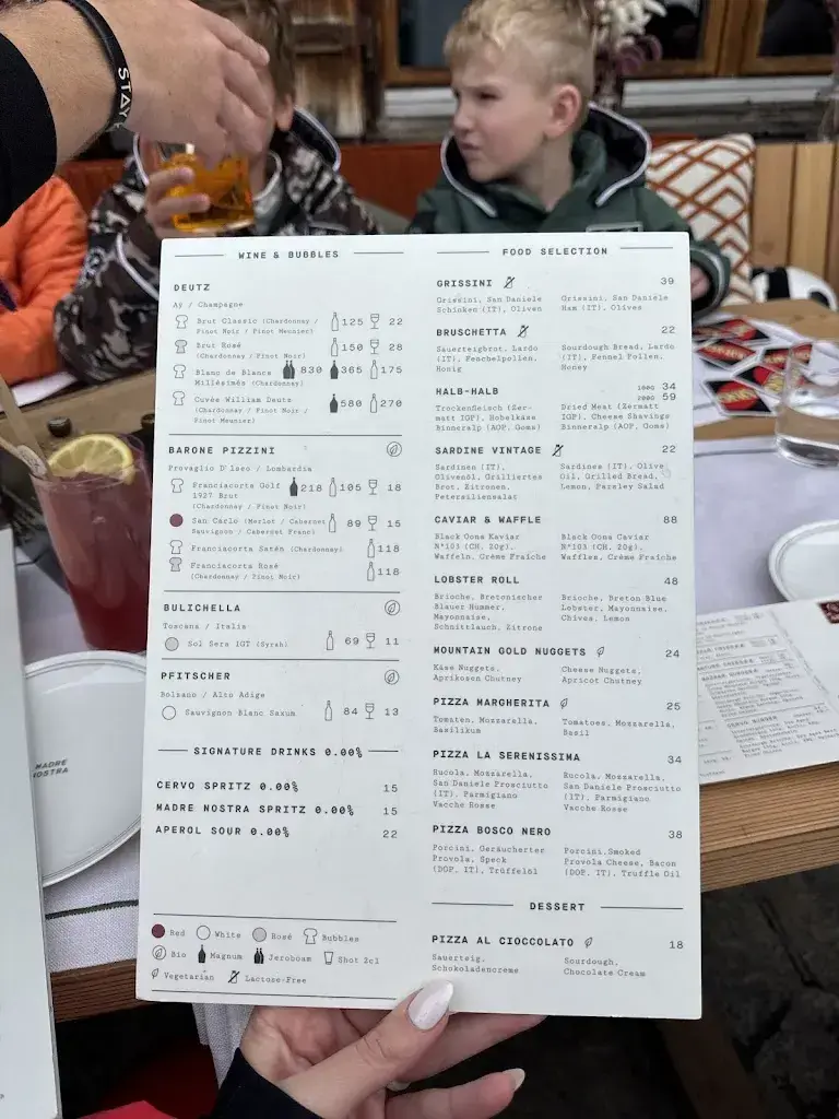 Madre Nostra by CERVO restaurant à Zermatt