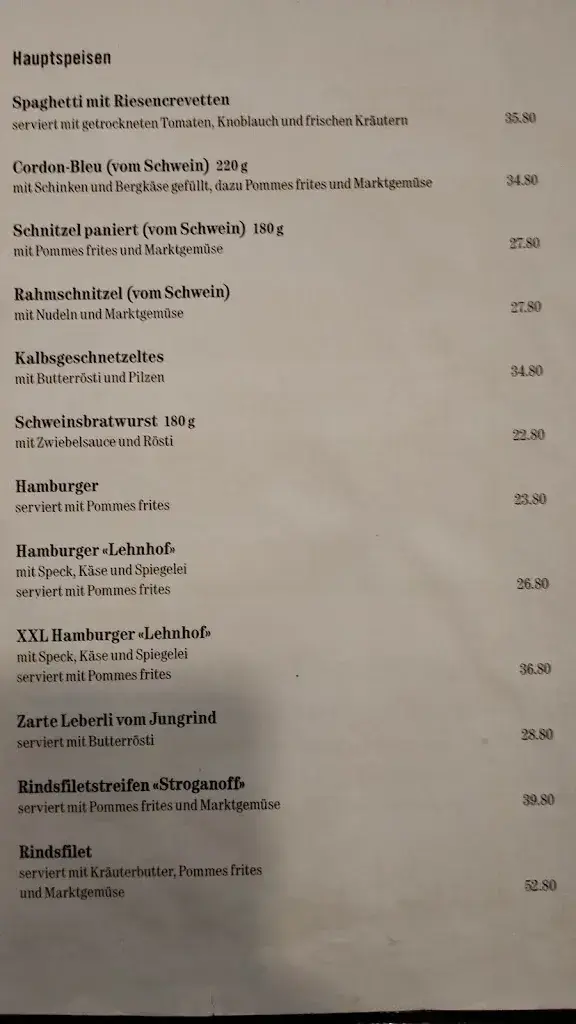 Lehnhof - das Wirtshaus Restaurant in Altdorf