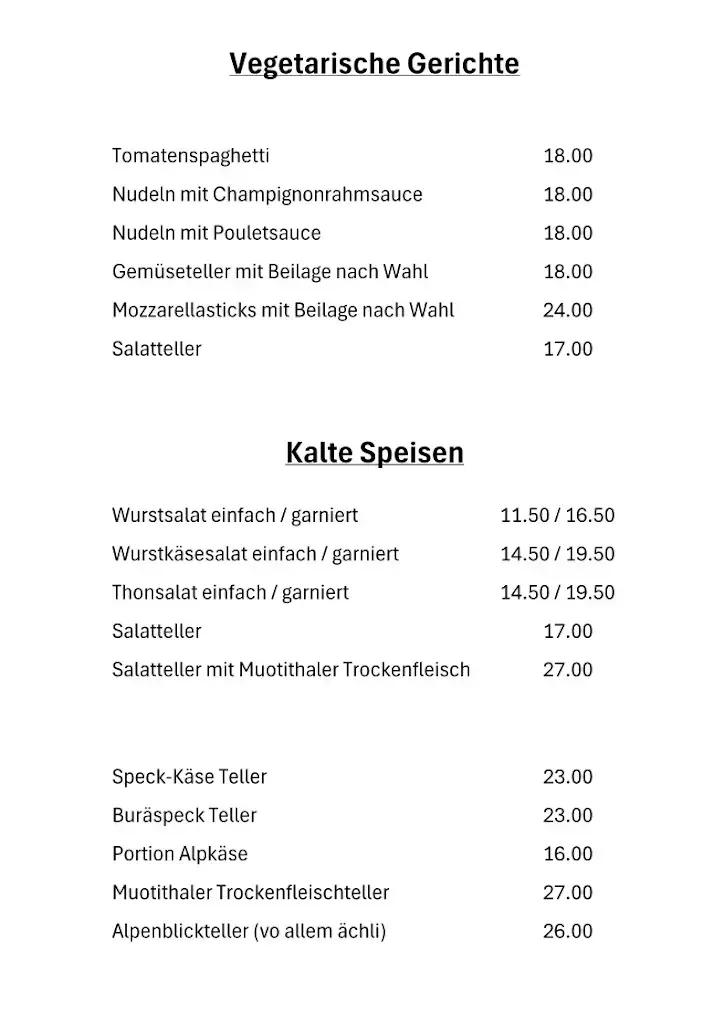 Menu_Hotel Alpenblick_Muotathal_image_2