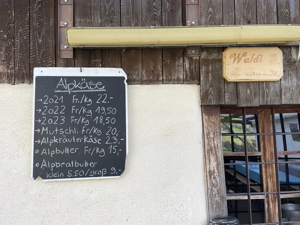 Alpwirtschaft Waldi_Muotathal_menu_image_1
